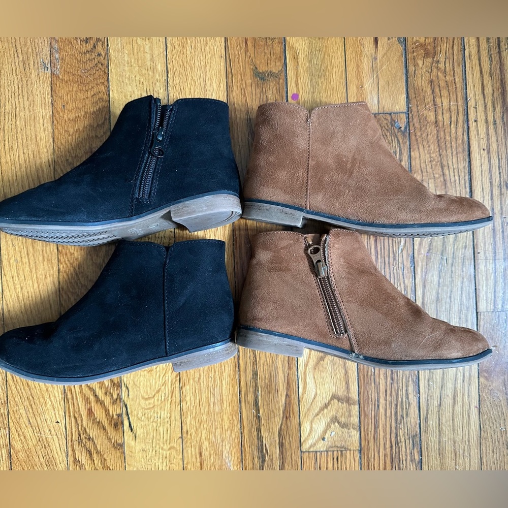 Size 1 Girls Cat & Jack Booties